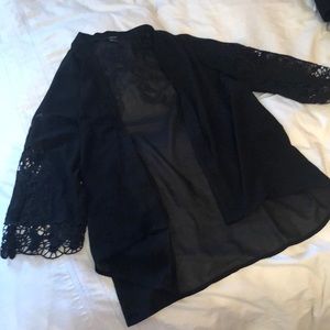 Black kimono
